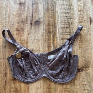 Wacoal floral Lace Underwire Bra in Brown 42DD ULTIMATE LIFT NWT